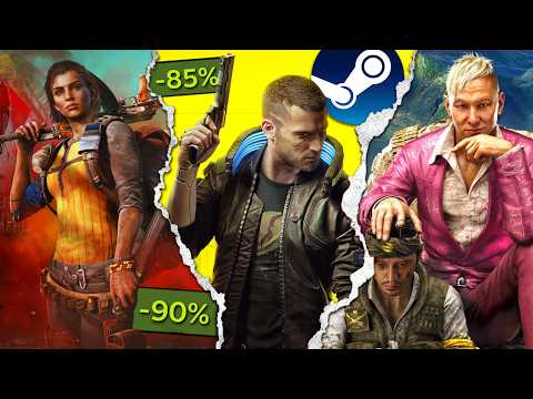 Best Steam Games on Sale Up to 95% OFF Right Now! 🔥