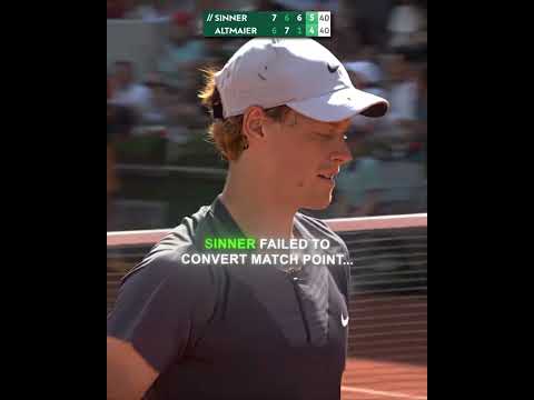 The Day Jannik Sinner Lost Control 😤