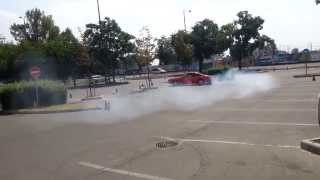 preview picture of video 'Opel Manta Supercharger Burnout IX  Blitz Weekend'