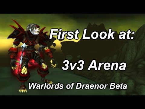 Sneak Peak: 3v3 Arena as Thugcleave - Warlords of Draenor - [Rogue PvP WoD Beta] [Sativ]