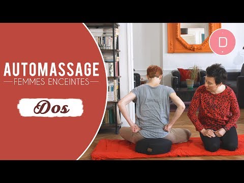 Automassage du dos pour les femmes enceintes
