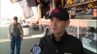 Kyle Larson's Biggest Smallest Fan