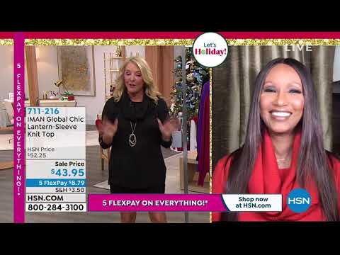 HSN | IMAN Global Chic Fashions 10.23.2021 - 11 PM