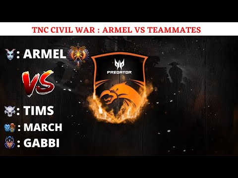 SEA RANK 1 ARMEL MAGICAL QOP VS TIMS, MARCH AND GABBI -TNC DOTA2 CIVIL WAR