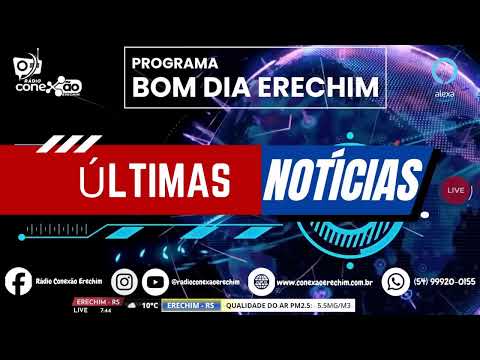 PROGRAMA : " BOM DIA ERECHIM " - APRESENTAÇÃO :  DE MATTOS