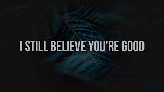 I STILL BELIEVE YOU&#39;RE GOOD - NEWSBOYS //(Lyrics)//
