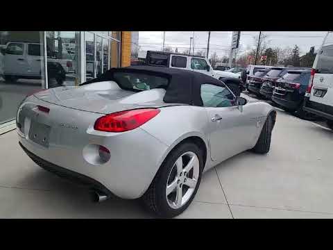 2006 Pontiac Solstice 2dr Convertible Cpe in Silver for sale at Finch Chrysler Dodge Jeep Ram Ltd in London, ON