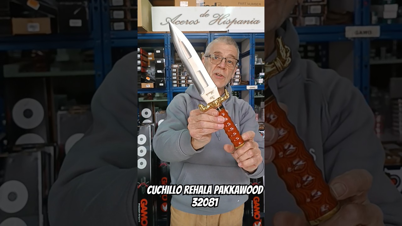 CUCHILLO REHALA PAKKAWOOD. H23 T 37.7