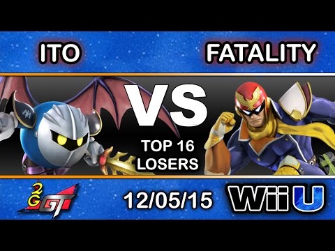 2GGT: Fatality Saga – Ito (Meta Knight) Vs. Fatality (Captain Falcon) Top 16 - Smash Wii U