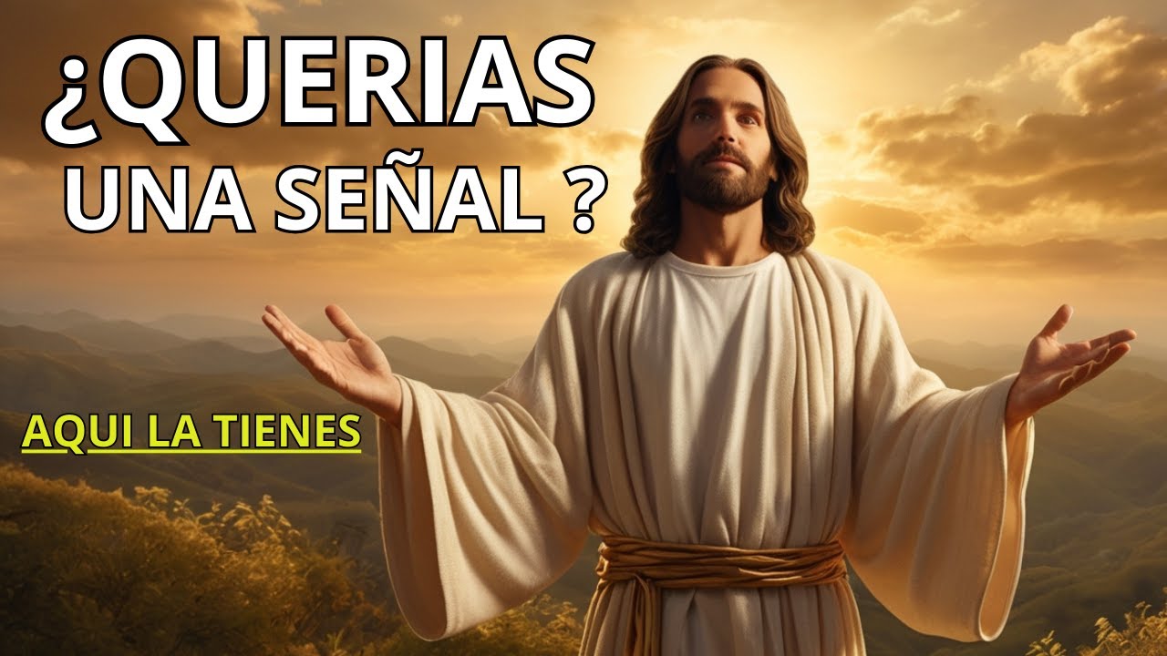 Dios Te Dice: Me Pediste Una Señal? Aquí La Tienes | Mensaje de DIOS