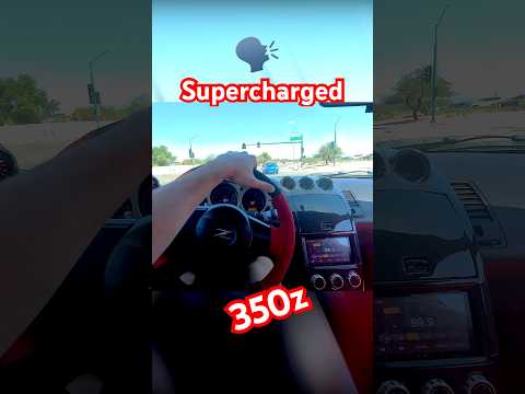 06 350z HKS GT V2 Supercharger Sounds. #hks #350z #supercharged #z33 #vq35