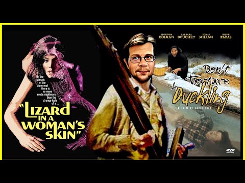 Thumbnail for video: A Lizard In A Woman's Skin (1971) & Don't Torture A Duckling (1972) - Tuesdays With Fulci Thumbnail for video: A Lizard In A Woman's Skin (1971) & Don't Torture A Duckling (1972) - Tuesdays With Fulci