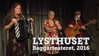 Lysthuset, som er Josefine, Jan Schønemann og Mette Kathrine Stærk Jensen, spiller.