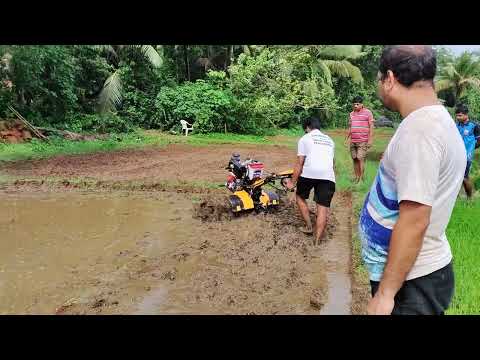 Texas 9hp  power weeder #puddling Demo - Malvan  7057107930 - kokan