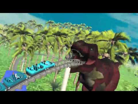 Jurassic Jungle Roller Coaster Video