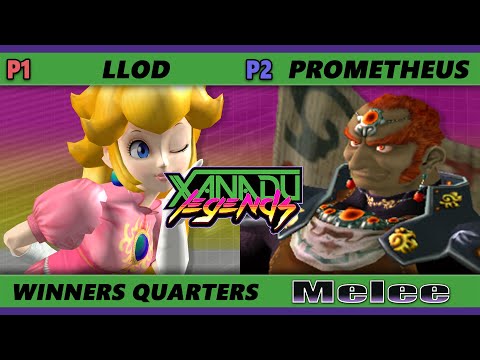 Xanadu Legends Winners Quarters - lloD (Peach) Vs. Prometheus (Ganondorf) Smash Melee - SSBM
