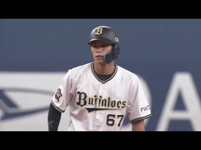 【1回裏】3番でも打つ!! バファローズ・中川の先制タイムリー2ベースヒット!! 2020/8/29 B-M