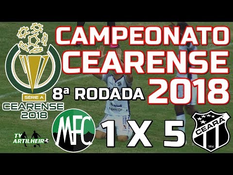 [Cearense '18] 8ª Rodada | Maranguape FC 1 X 5 Ceará SC | Narração: Irismar França | ...