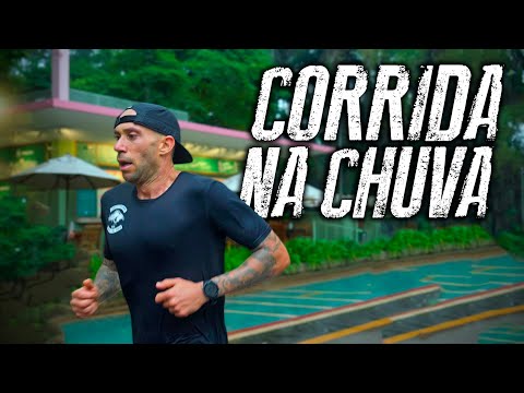 RUNNING TRAINING IN THE RAIN - 34KM