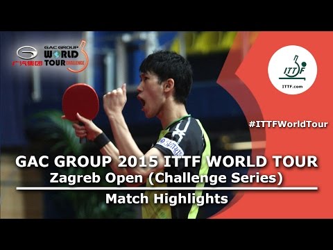 Zagreb Open 2015 Highlights: TAN Ruiwu vs YOSHIMURA Maharu (FINAL)