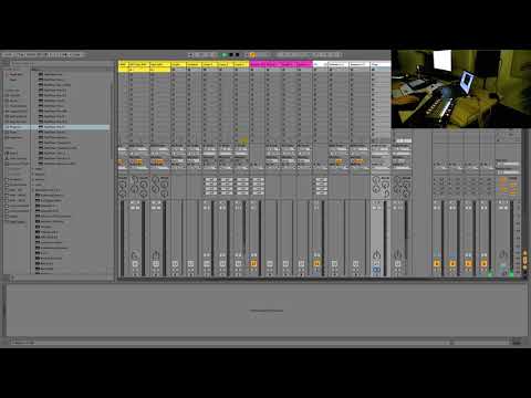ABLETON TECHNO VLOG - Making Some Techno In The Studio