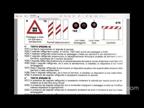 17-05-2025 free class Passaggio a livello con barriere o con semibarriere