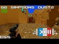 GG simpsons DUST2 para Counter-Strike Source vídeo 1