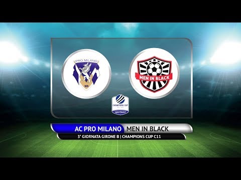 CHAMPIONS CUP C11 - AC Pro Milano vs Men in Black