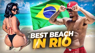 COPACABANA BEACH - WHERE THE BEAUTIFUL BRAZILIAN WOMEN GO + DRONE FOOTAGE RIO DE JANEIRO 2022