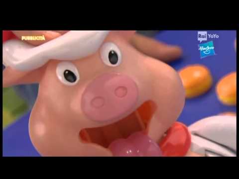Hasbro Otto il maialotto che fa il botto Spot 2013