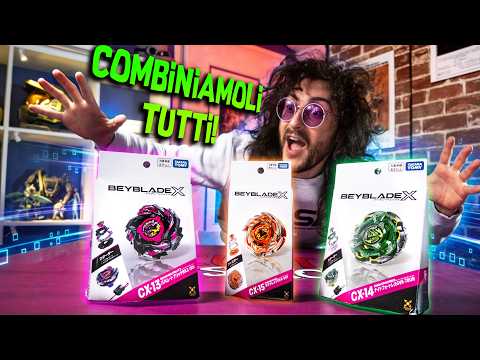 Beyblade X infinity! personalizzazione estrema! | nuovi CX unboxing e sfide