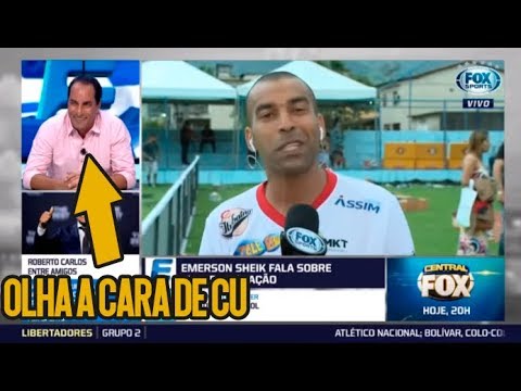 Edmundo fala que Sheik é vascaino e leva um esculacho AO VIVO