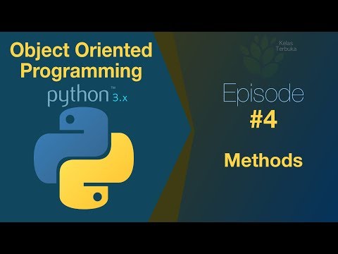 Belajar Python OOP 04 Methods