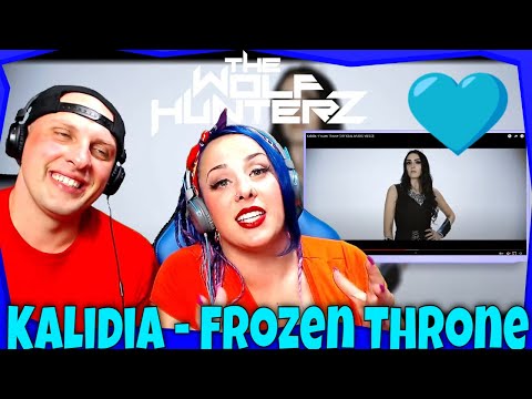 Kalidia - Frozen Throne [OFFICIAL MUSIC VIDEO] THE WOLF HUNTERZ Reactions