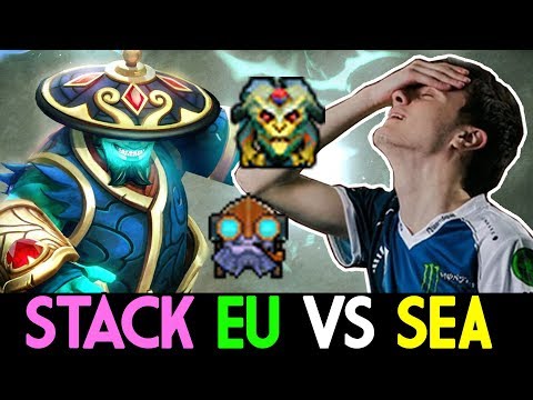 Miracle- Medusa ft NOONE vs Storm Spirit by Inyourdream | Stack 9k EU VS SEA Dota 2