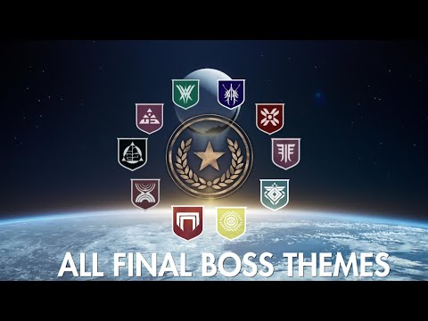 Destiny: All Final Boss Themes (Vanilla - Edge of Fate) | Destiny OST
