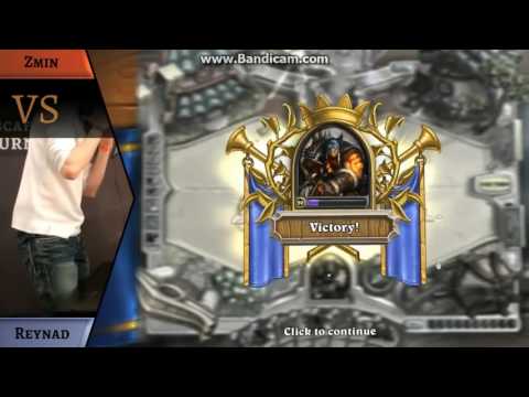 Hearthstone Top Play #1 Ever by Reynad! Reynad vs Zmin Dreamhack 14 NESCAFE Hearthstone