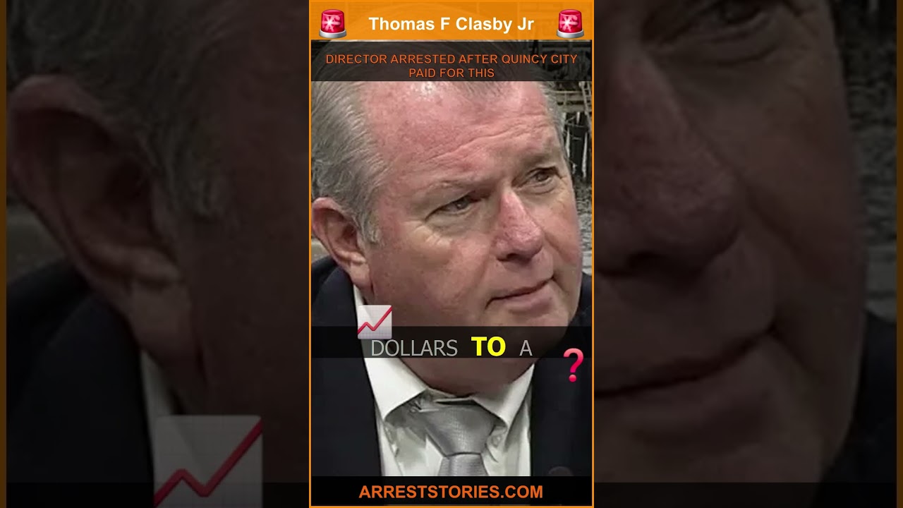 DIRECTOR ARRESTED AFTER QUINCY CITY PAID FOR THIS