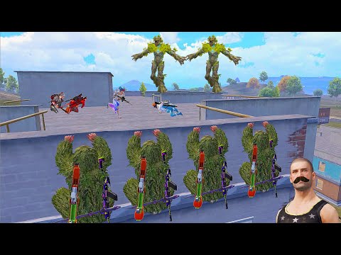 OMG😱Ultra Camper Squad Ever 😈😂| PUBG Mobile Insane WTF Moments