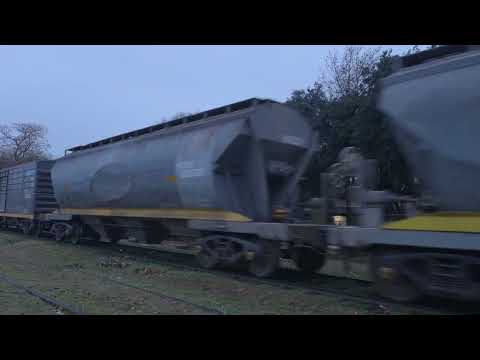 [8K] Tren vacio de Trenes Argentinos Cargas con destino a General Deheza pasando por Marcos Juárez!!