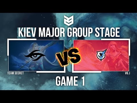 Kiev Major 2017 | Secret -vs- VG.J - Game 1 - Caster : Tomia