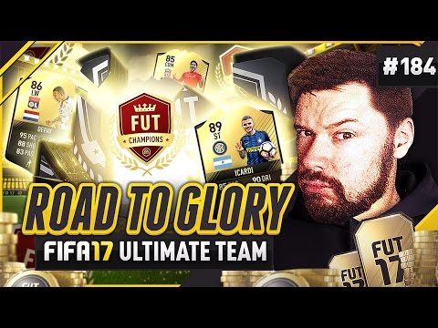 WE PACK A LEGEND! #FUTChamps Rewards! - #FIFA17 Road to Glory! #184 ultimate team