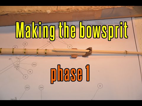 Montanes - part 73 Making The Bowsprit (phase 1)