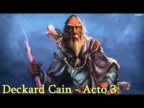 Frases de Deckard Caín en Diablo 2 y LoD - Español (Antonio Cobos Doblaje)