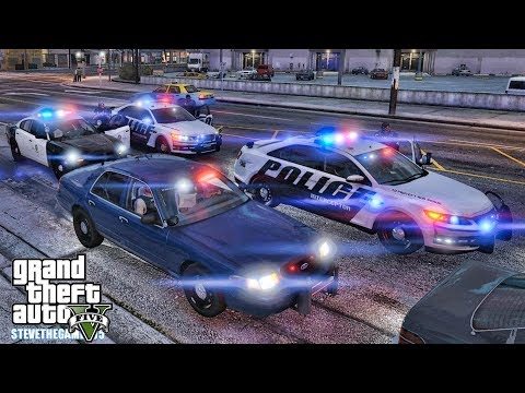 GTA 5 MODS LSPDFR 0.4.3 - EP 32 - GANG UNIT PATROL!!! (GTA 5 REAL LIFE PC MOD) 4K
