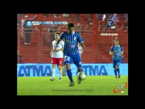 GOL DE SEVILLANO - ARGENTINOS 2 GODOY CRUZ 1  - FECHA 4 (25 08 2012)