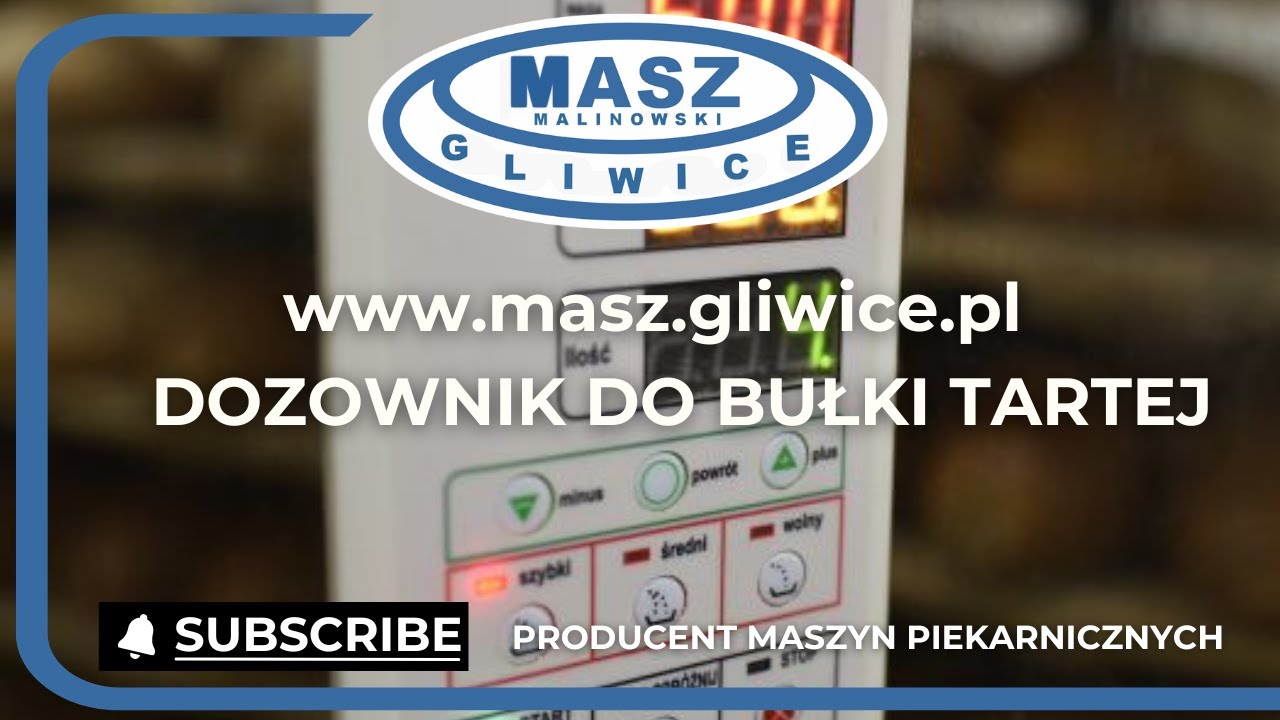 Watch Producent Maszyn Piekarniczych - Urządzenia do pakowania bułki tartej - www.masz.gliwice.pl now Producent Maszyn Piekarniczych - Urządzenia do pakowania bułki tartej - www.masz.gliwice.pl