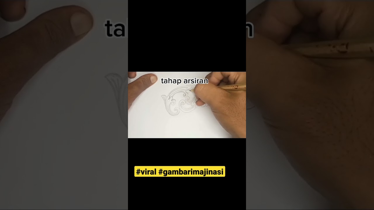 gambar ilustrasi ornamen seni Bali #shorts