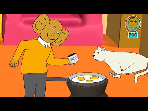 Mayai, Mutuku na paka ya jirani.