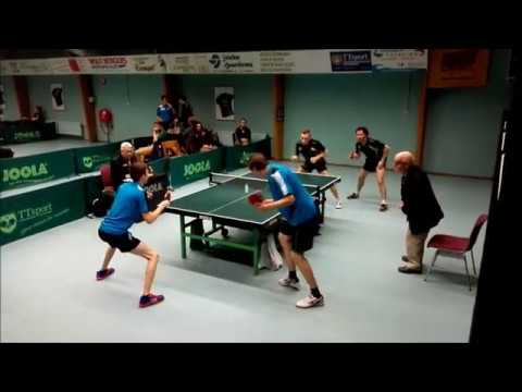 Pecos 1 - VVV 1 dubbelspel 1e divisie poule B 29-9-2018